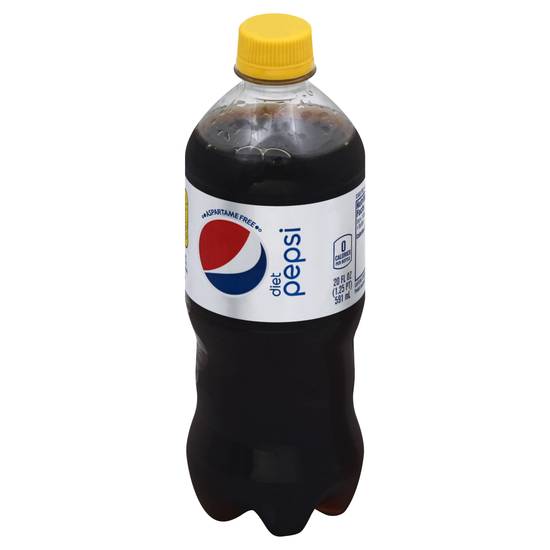 Pepsi Diet Soda (20 fl oz) (cola)