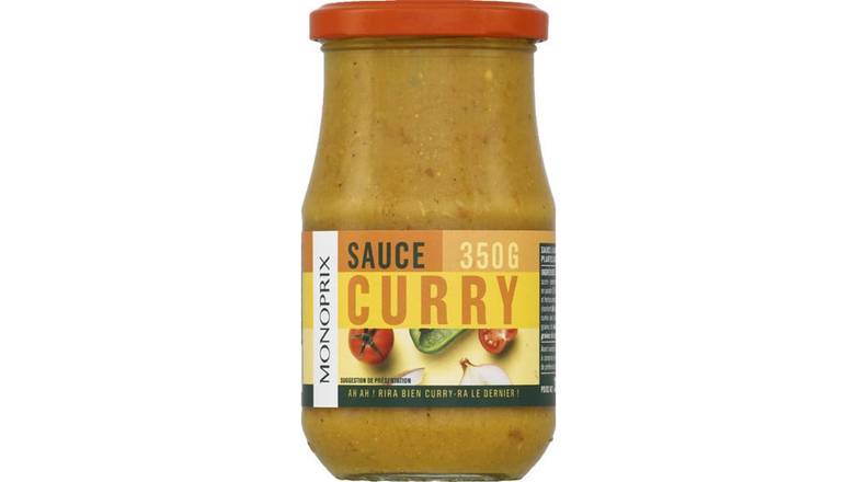 Monoprix - Sauce curry