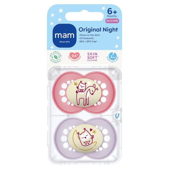 Mam Original Pure 6+ Months Soother (2ct)