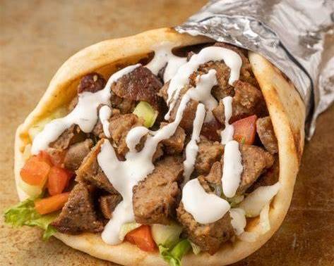 Lamb Gyro Wrap