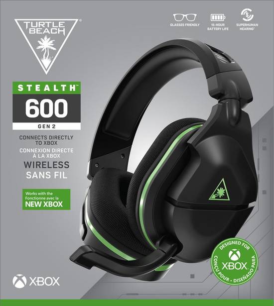 Turtle Beach Stealth 600 Gen 2 Black Wireless Gaming Headset 1