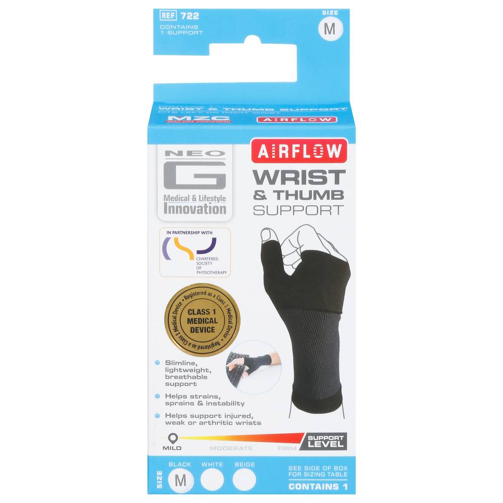 Neo G Airflow Wrist & Thumb Support