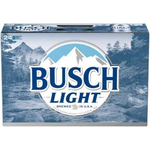 Busch Light 24 Pack 12oz Can