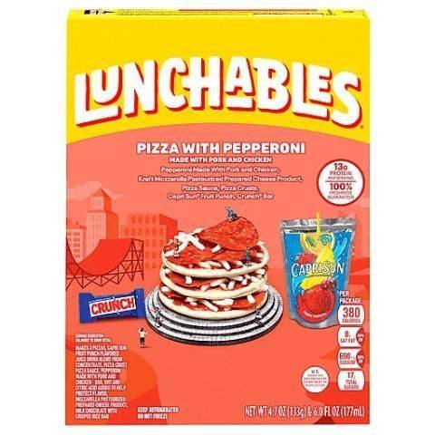 Lunchables Pizza with Pepperoni 8.6oz