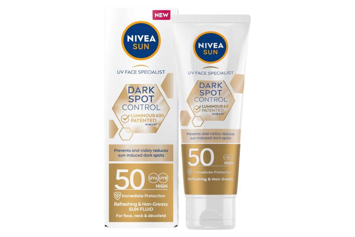 NIVEA SUN UV Face Luminous 630 Spot Control Sun Fluid SPF50 40ml