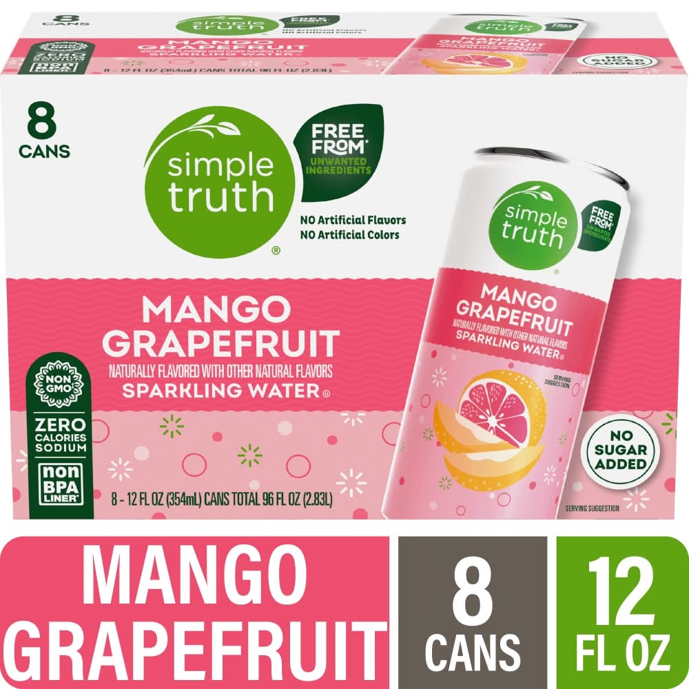 Simple Truth® Mango Grapefruit Sparkling Water