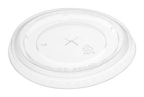 Amhil Enterprises Clear Plastic Cup Flat Lid