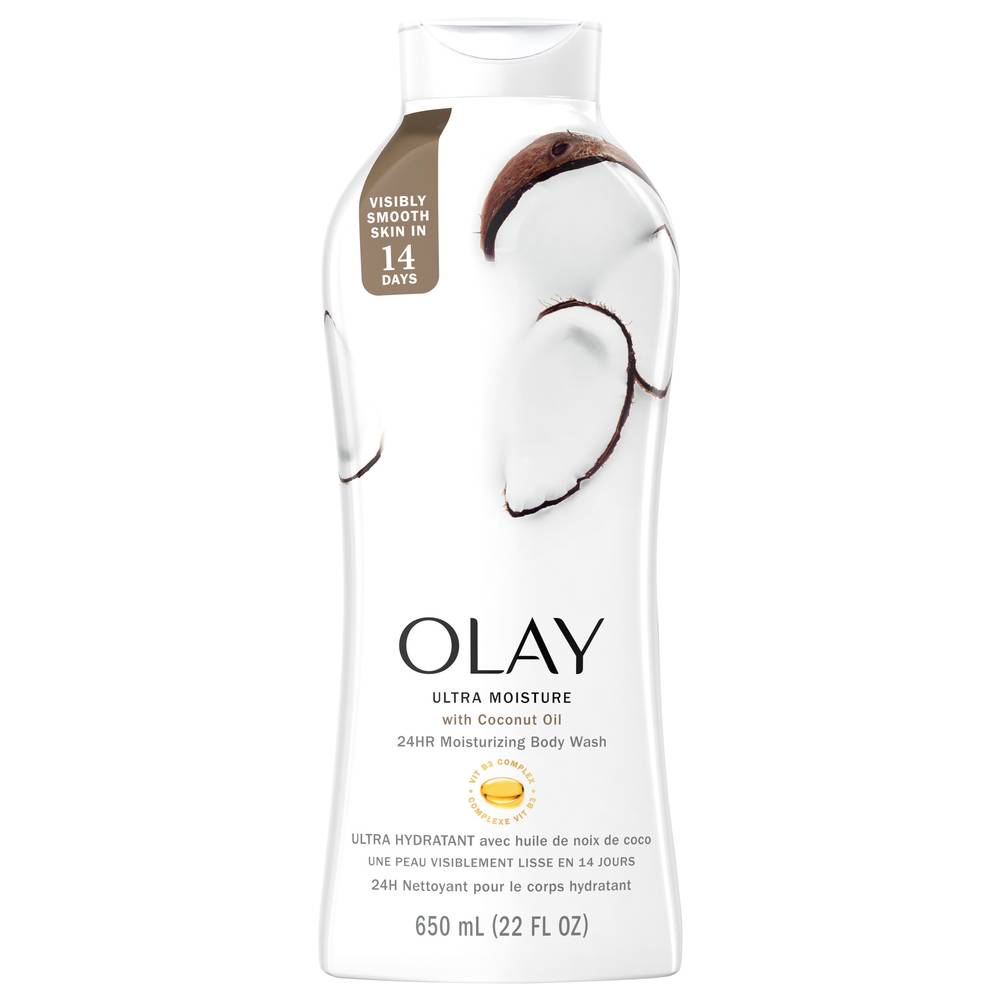 Olay Ultra Moisture Coconut Oil B3 Complex Body Wash