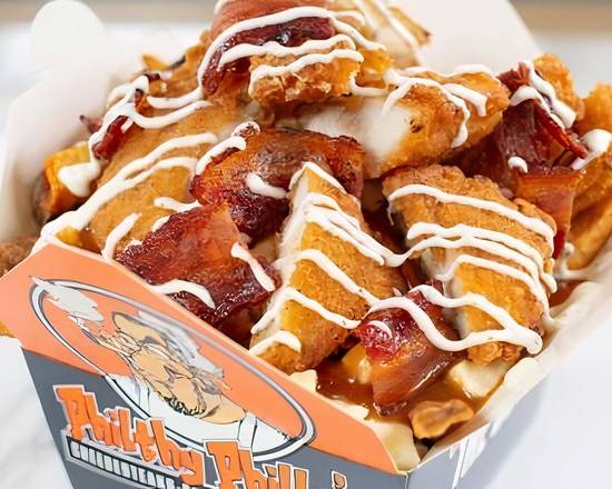 Chicken Bacon Ranch Poutine