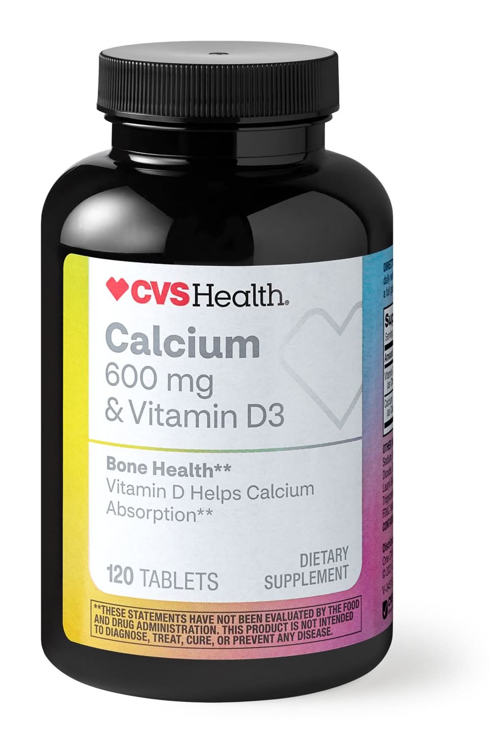 Cvs Calcium & Vitamin D3 Tablets, 120 Ct