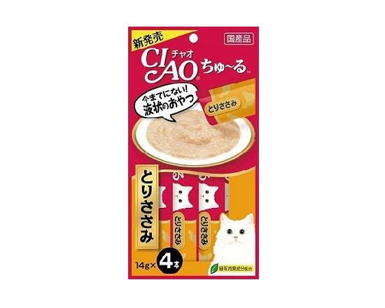 353035：【ペットフード】CIAOちゅ〜る　とりささみ