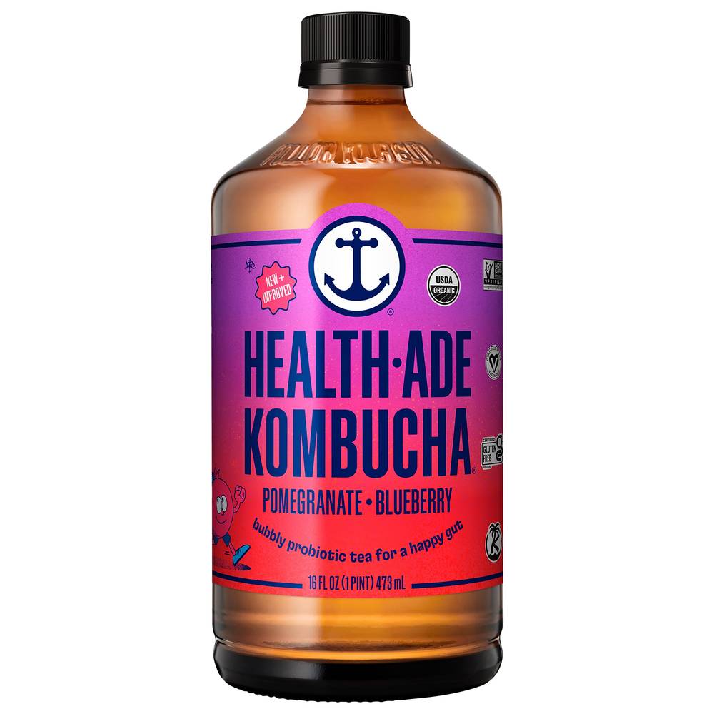 Health-Ade Pomegranate Kombucha Tea (16 fl oz)