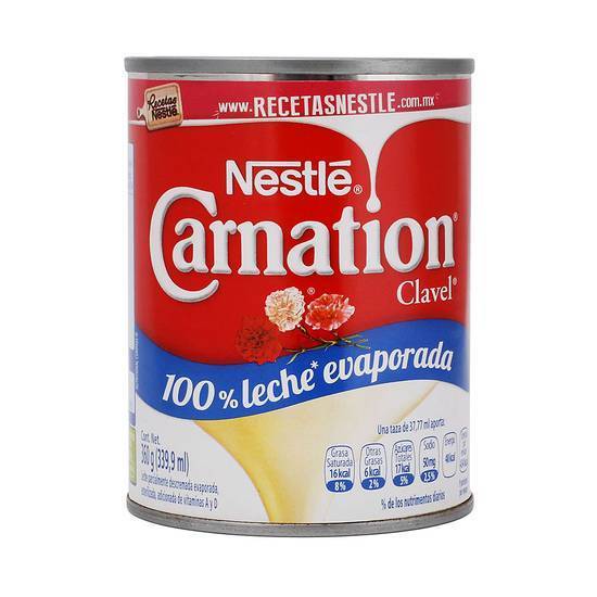 Carnation leche evaporada clavel