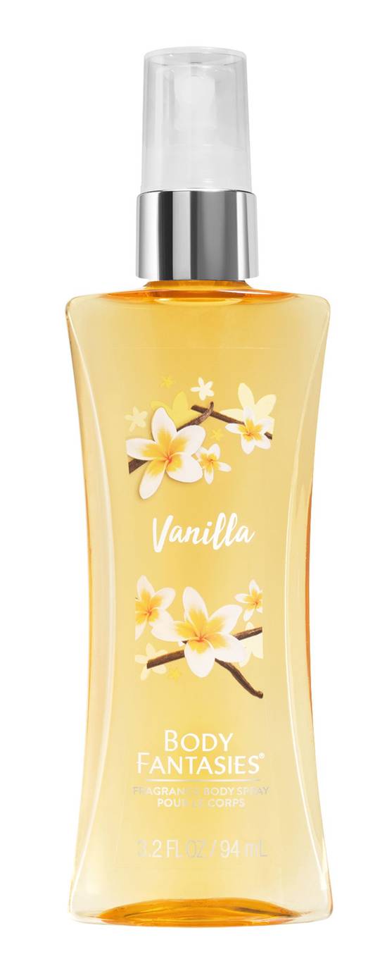 Body Fantasies Body Spray Vanilla (3.2 oz)