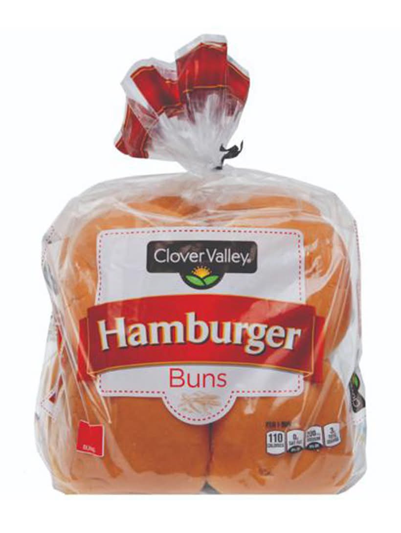 Clover Valley Buns, Hamburger (8 ct)