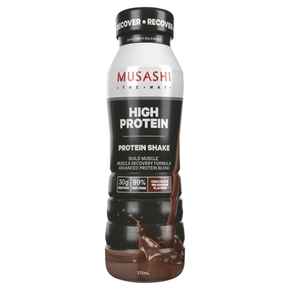 Musashi High Protein Shake Iced Chocolate 375ml