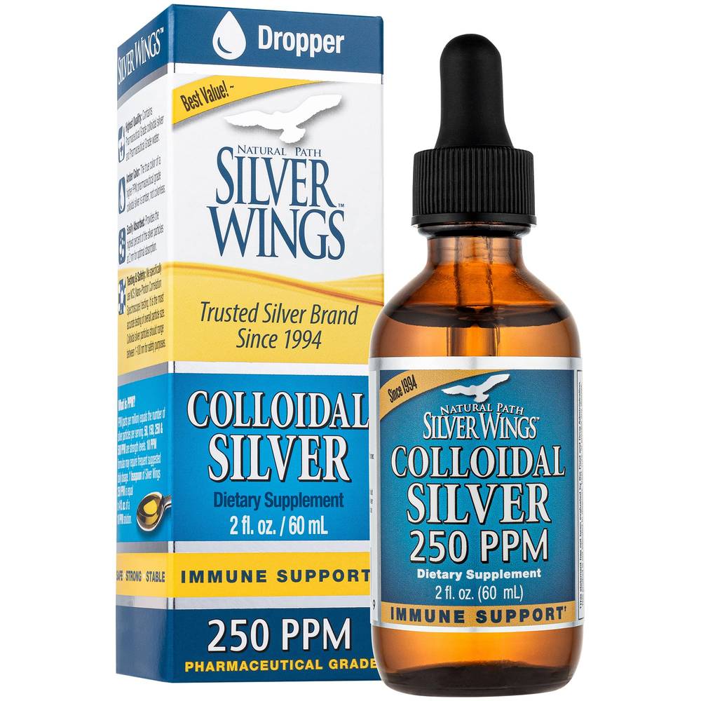 Natural Path Silver Wings Colloidal Silver Mineral Supplement