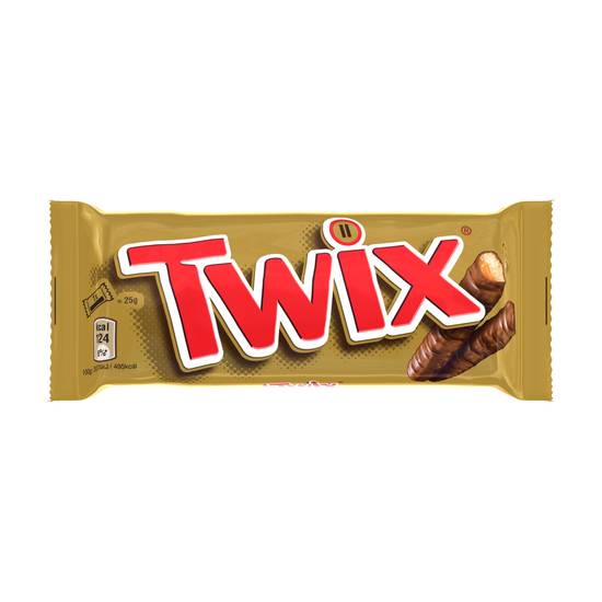 Twix - Barre chocolat nappé de caramel