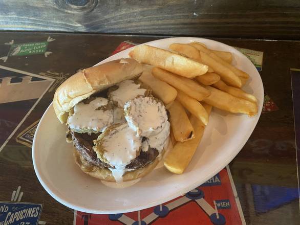 Order Ranchero Burger #33 food online from Lindburgers store, Jupiter on bringmethat.com
