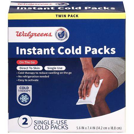 Walgreens Twin pack Instant Cold packs Cold Therapy (2 ct)