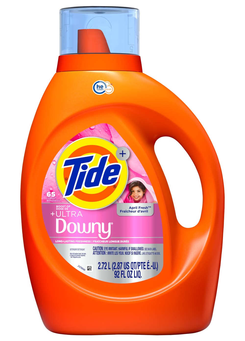 Tide Touch Of Downy Liquid Laundry Detergent 74 Loads (115 fl oz)