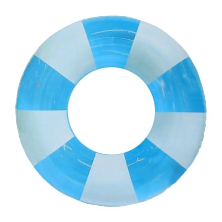 Let's Go Pool Party Tube Blue Stripe
