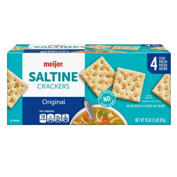 Meijer Select Original Saltine Crackers (16 oz)