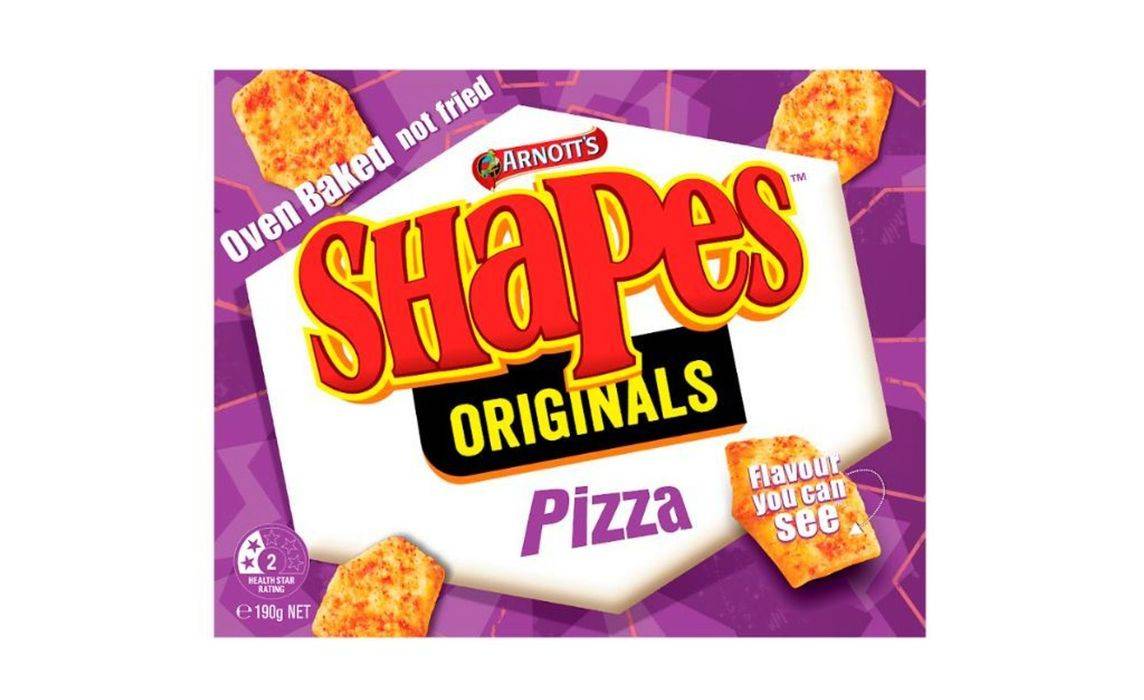 Arnotts Shapes Originals Pizza 190g