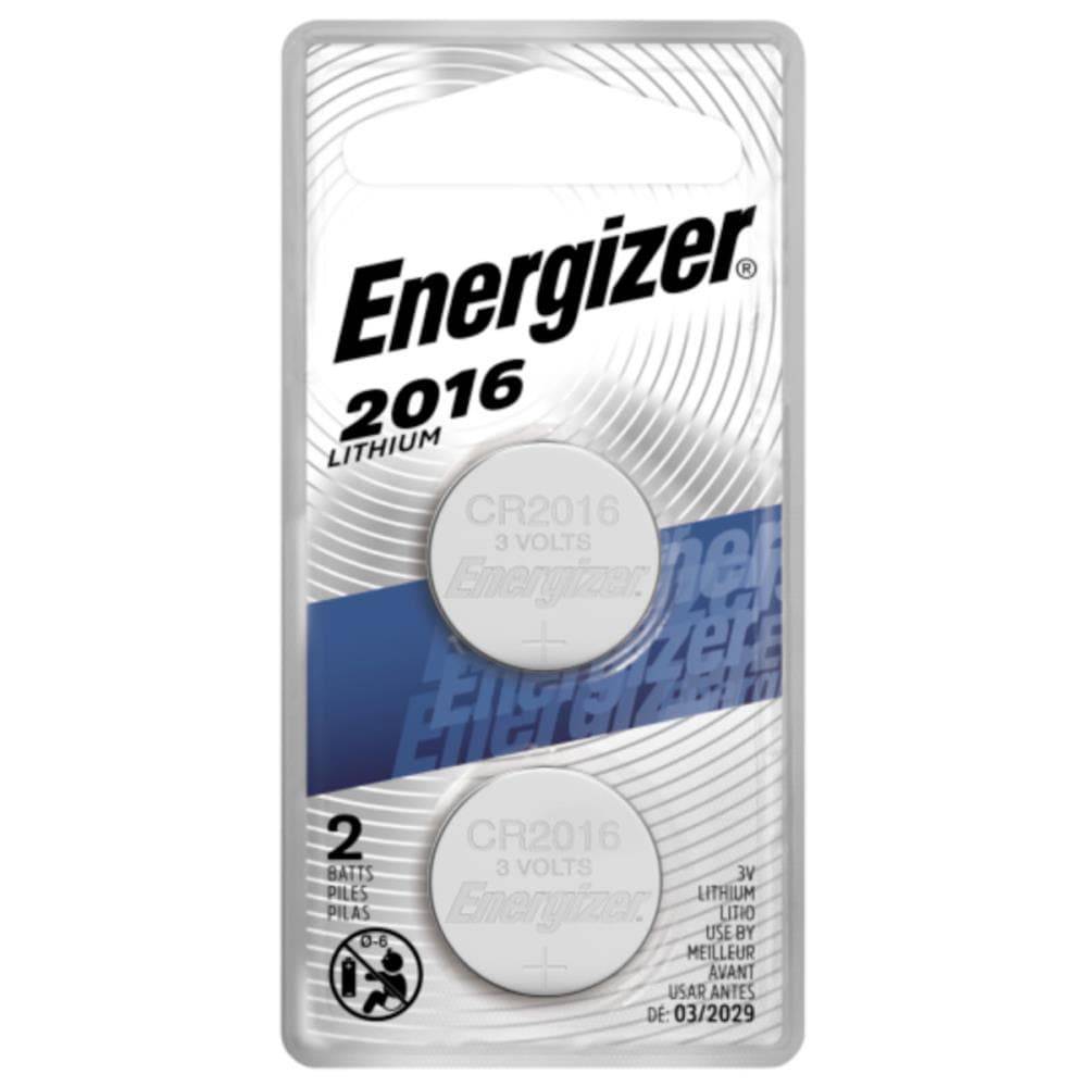 Energizer Lithium Cr2016 Coin Batteries (2-Pack) | 2016BP-2N