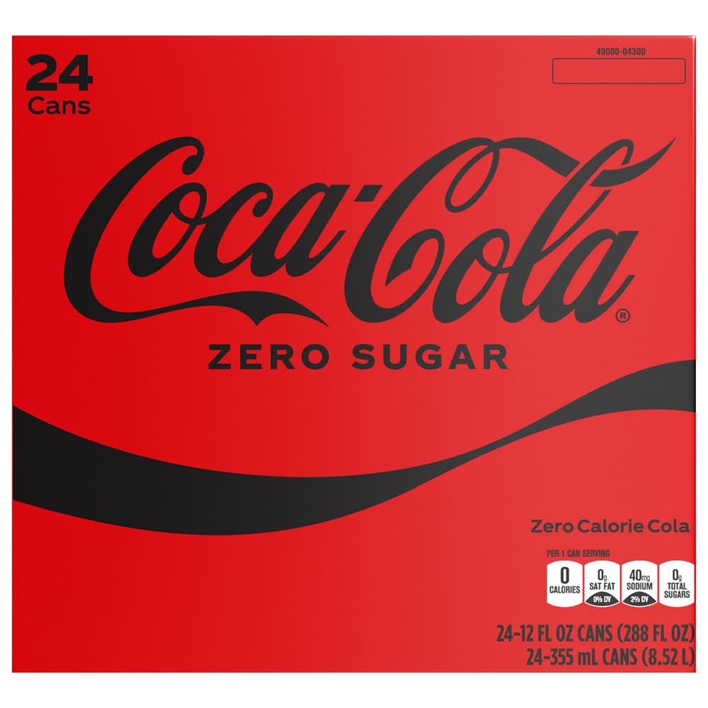 Coca-Cola Cola, Zero Sugar