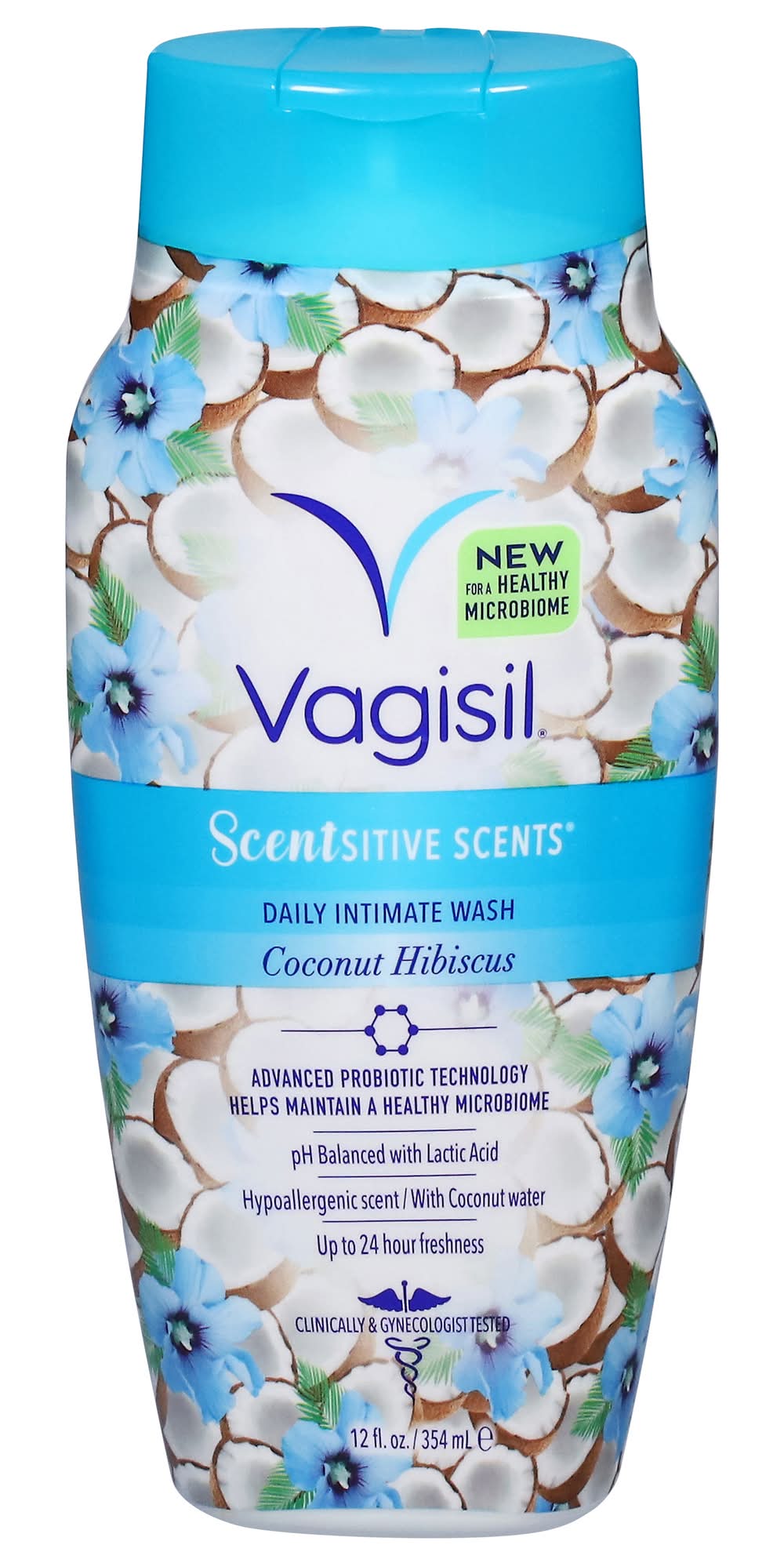 Vagisil Scentsitive Scents Coconut Hibiscus Daily Intimate Wash (12 fl oz)