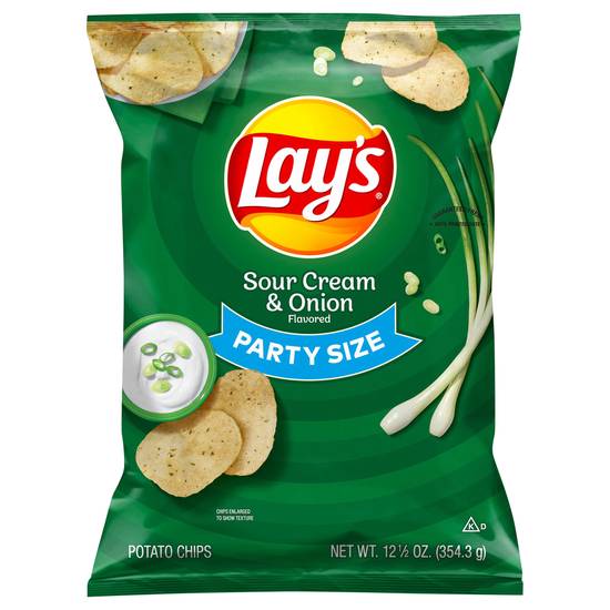 Lay's Sour Cream and Onion Flavored Potato Chips