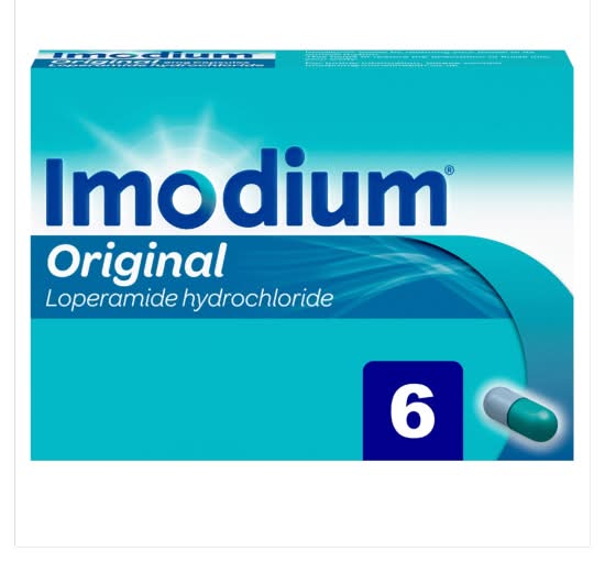 Imodium Original 2mg Capsules (6 pack)