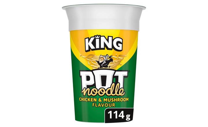 Pot Noodle King Chicken & Mushroom Flavour 114g (363605)