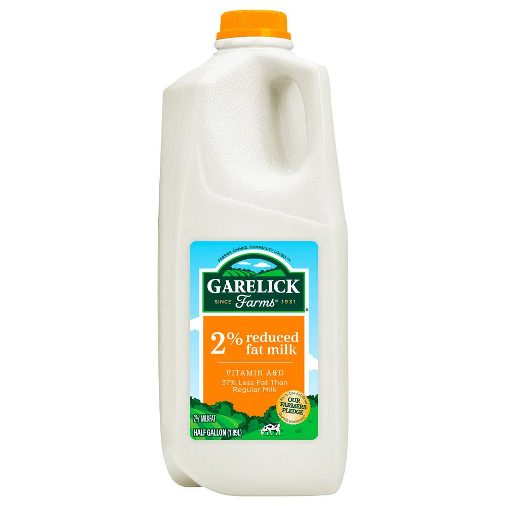 Garelick Farms Dairy Pure 2% Reduced Fat Milk (1.89 gal)