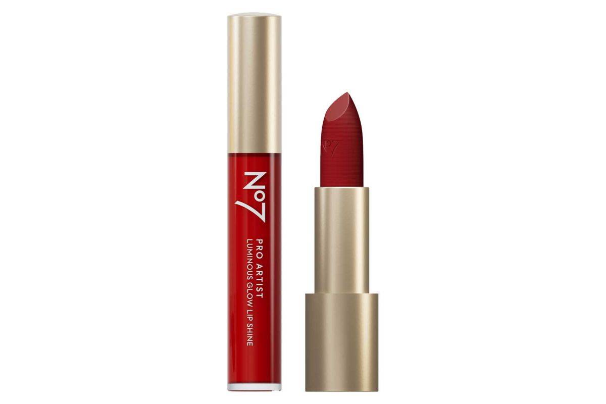 No7 Lip Duo Red