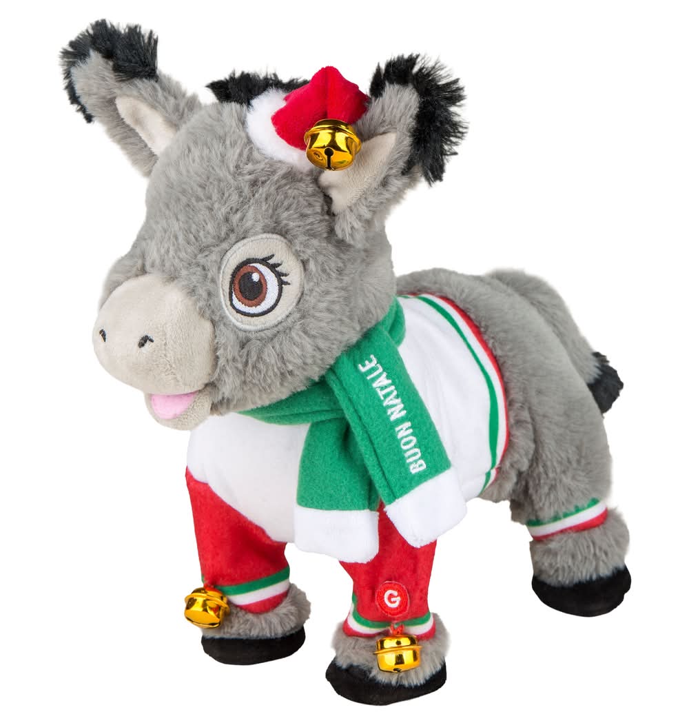 Holiday Living Donkey Christmas Musical Animated Plush Toy