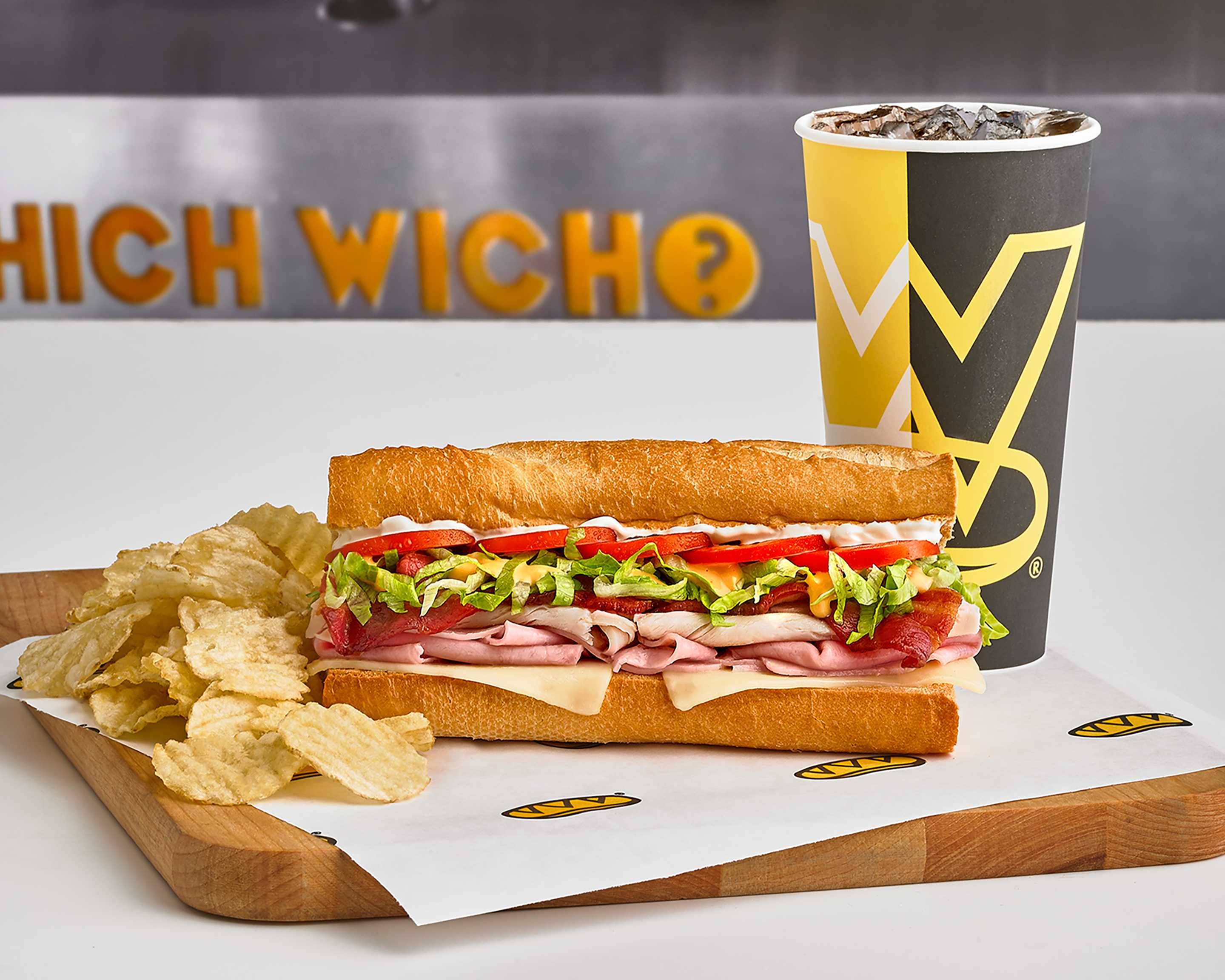 which wich menu sandwiches