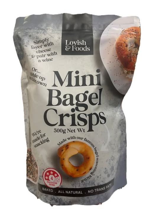 ラビッシュ＆フーズ ミニベーグルクリスプ 500g