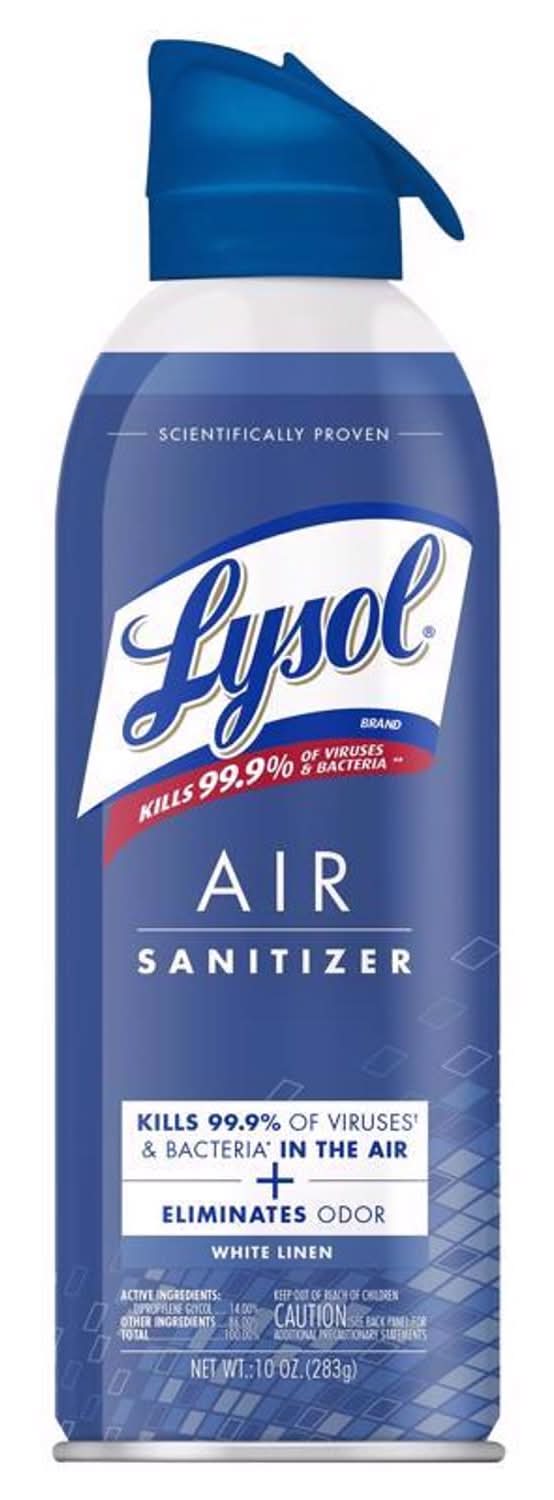 Lysol White Linen Scent Air Sanitizer 10 Oz 1 Pk