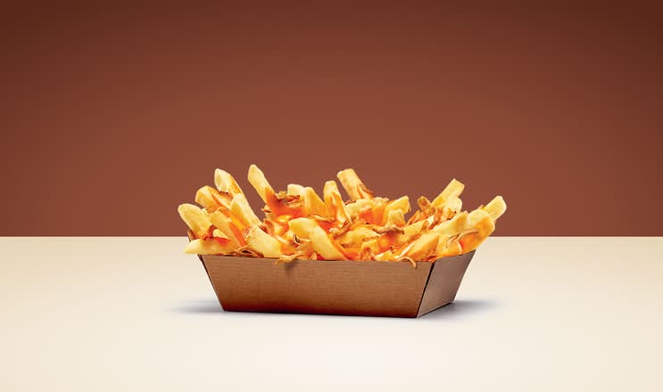 King Fries Cheddar & Crispy Onions