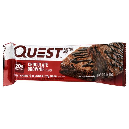 Quest Chocolate Brownie Flavor Protein Bar