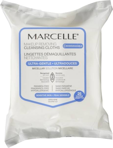 Marcelle Biodegradable Ultra-Gentle Cleansing Cloths