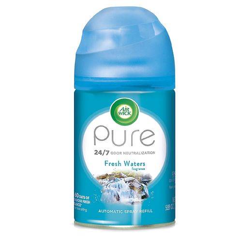 Air Wick Pure Freshmatic Refill Automatic Spray, Air Freshener Fresh Waters - 5.89 oz