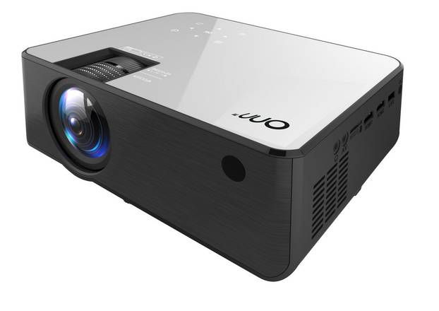 Onn. Roku Smart Home Theatre Projector 1080p (1 unit)
