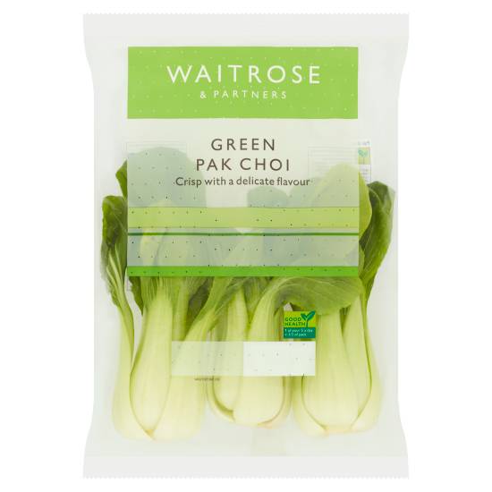 Waitrose & Partners Crisp With a Delicate Flavour Green Pak Choi