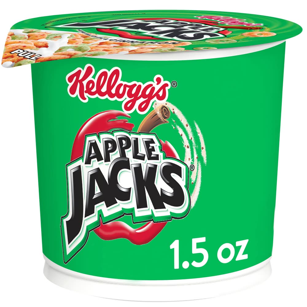 Apple Jacks Sweetened Cereal, Apple-Cinnamon (1.5 oz)