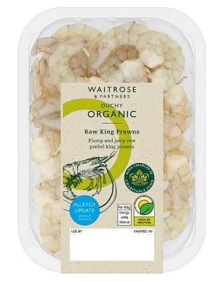 Waitrose & Partners Raw King Prawns (150g)