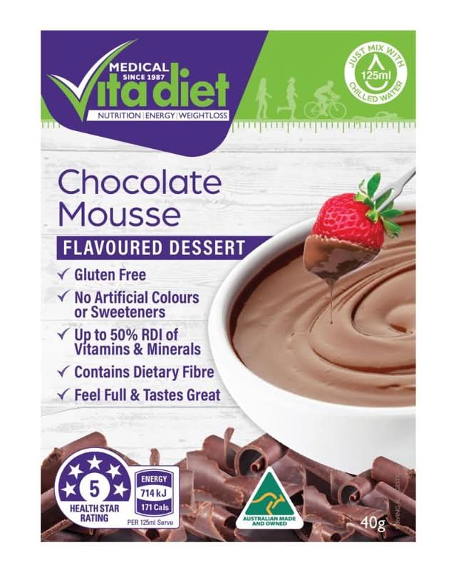 Vita Diet Chocolate Mousse Dessert Single