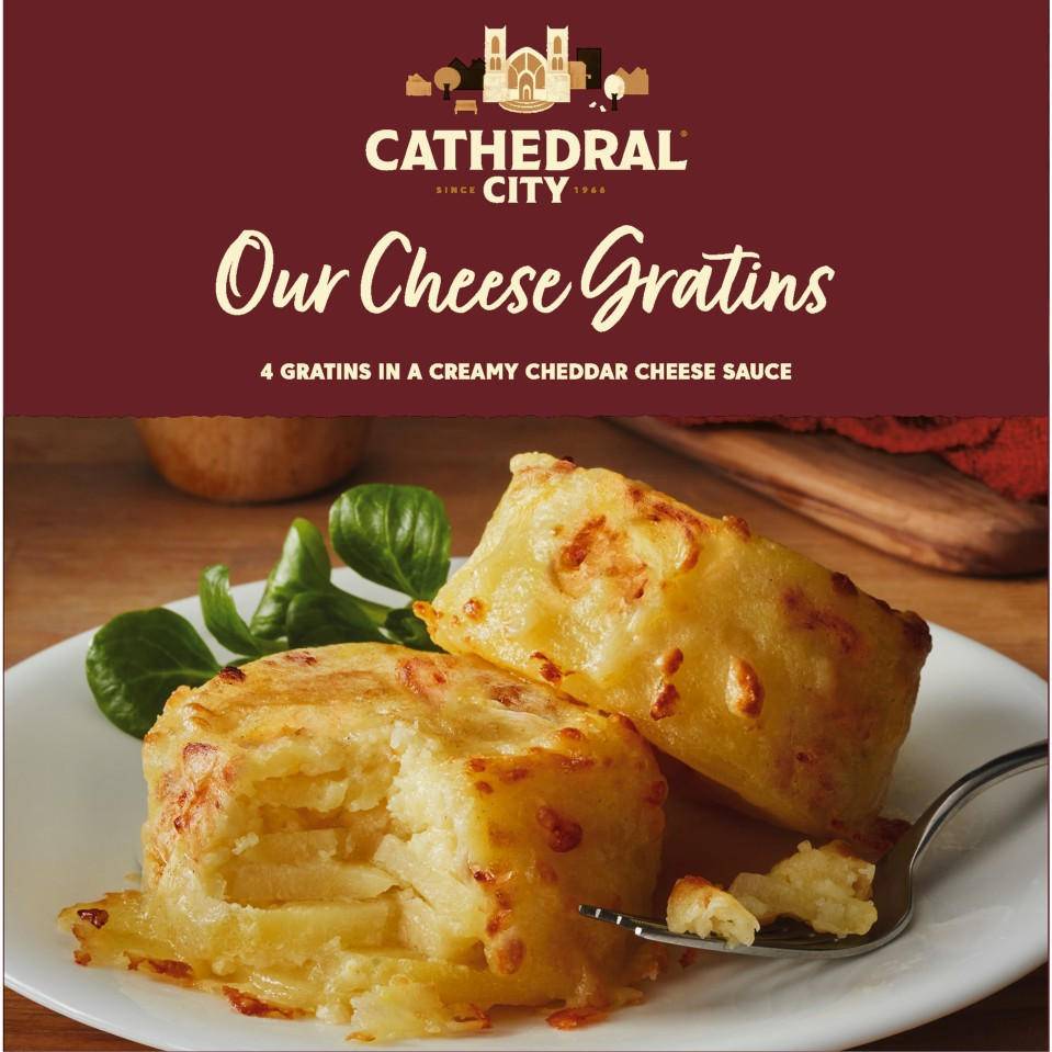 Cathedral City Our Cheesy Gratins in Creamy Chedder Cheese Sauce